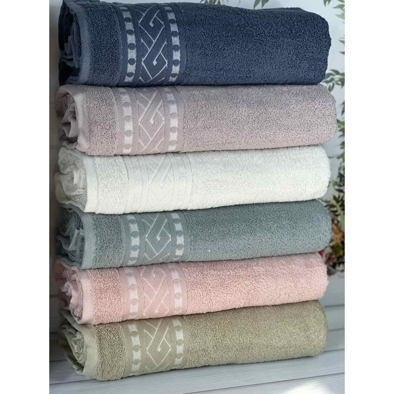 Adore Durul махрові рушники 70х140см., 6 шт/уп. Туреччина (48005)