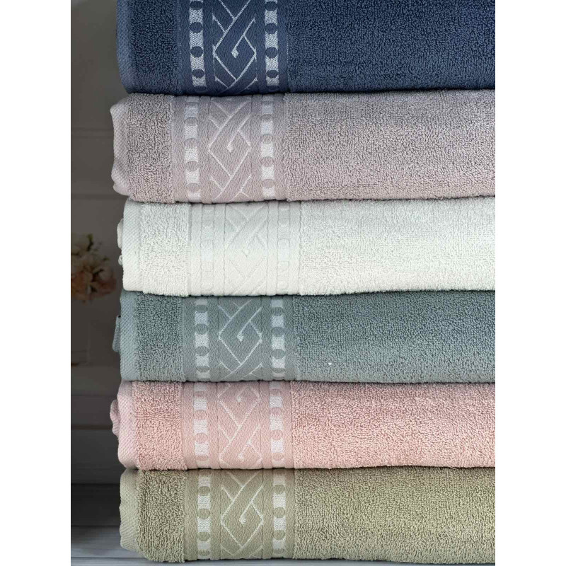 Adore Durul махрові рушники 70х140см., 6 шт/уп. Туреччина (48005)