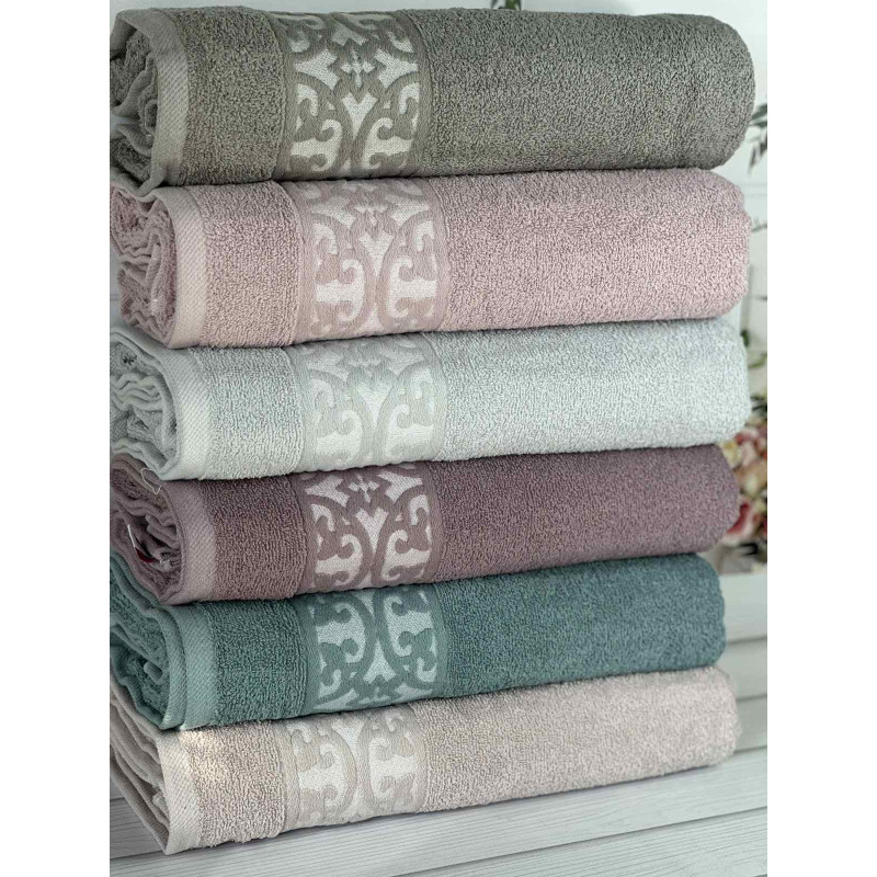 Rodin Durul махрові рушники 70х140см., 6 шт/уп. Туреччина (24284)