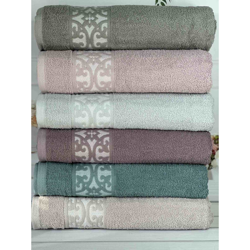 Rodin Durul махрові рушники 70х140см., 6 шт/уп. Туреччина (24284)