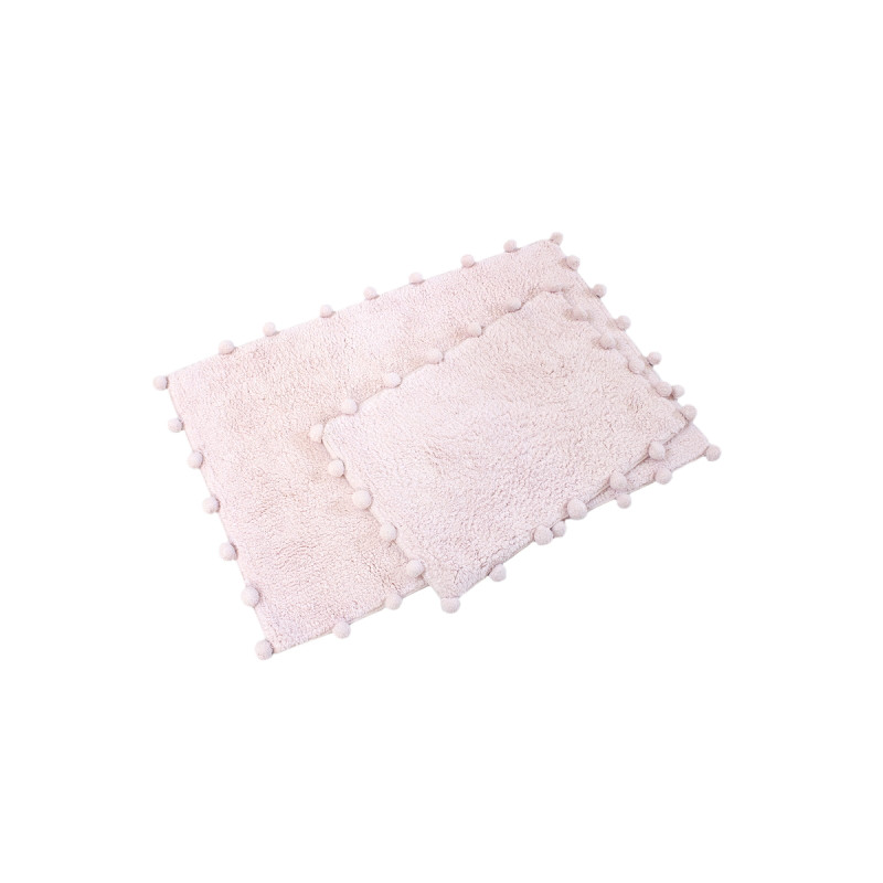 Набір килимків Irya - Alya pembe рожевий 60*90+40*60