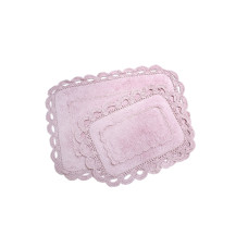 Набір килимків Irya - Anita pembe рожевий 60*90+40*60