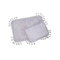 Набір килимків Irya - Lorna mor бузковий 60*90+40*60