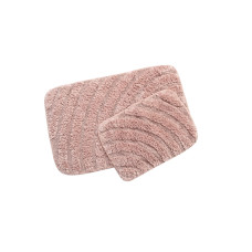 Набір килимків Irya - Porter gul рожевий 60*90+40*60