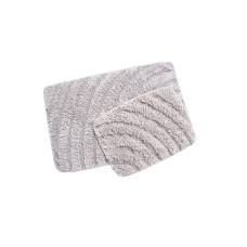 Набір килимків Irya - Porter a.gri світло-сірий 60*90+40*60