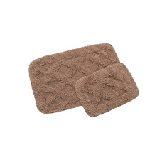 Набір килимків Irya - Burns kahve кава 60*90+40*60