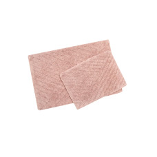 Набір килимків Irya - Gestro gul kurusu рожевий 60*90+40*60