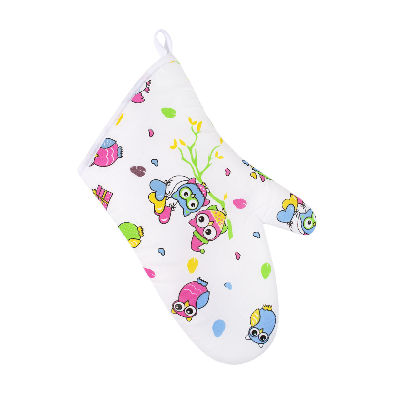 Кухонний набір Lotus Daily - Owls рукавиця + прихватка + рушник