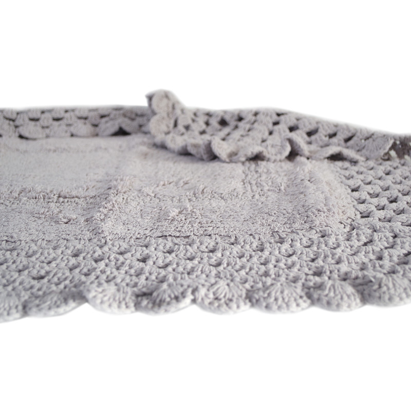 Набір килимків Irya - Lizz lila ліловий 80*120+45*65