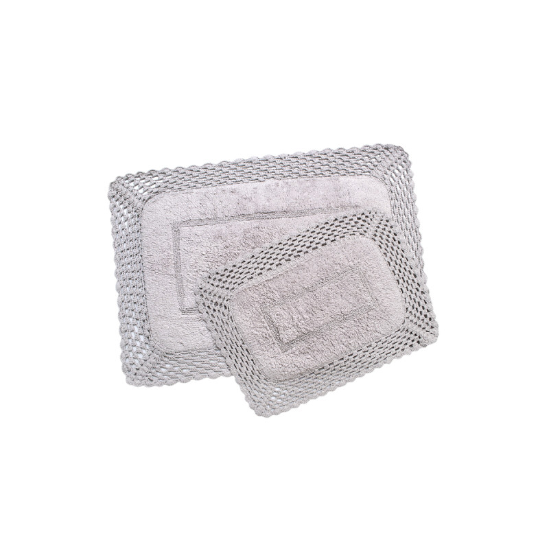 Набір килимків Irya - Lizz lila ліловий 80*120+45*65