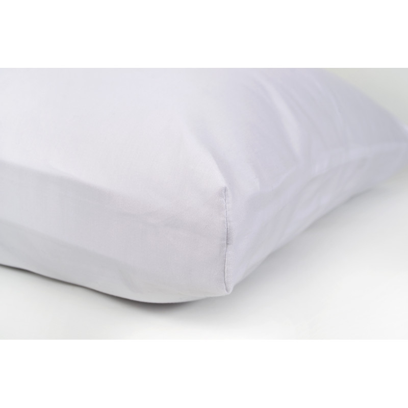 Наволочки з бортом Iris Home Готель - Сатин Класік Туреччина білий 50*70*4 (2 од)