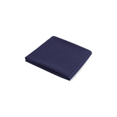 Підковдра Iris Home Готель - Сатин Страйп 1*1 темно-синій 160*220