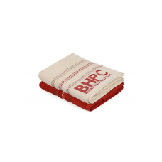 Набір рушників Beverly Hills Polo Club - 355BHP1267 Botanik Brick Red, Cream 50*90