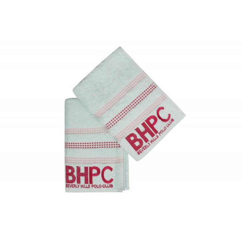 Набір рушників Beverly Hills Polo Club - 355BHP1606 Botanik Mint 50*90+70*140