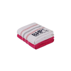 Набір рушників Beverly Hills Polo Club - 355BHP2286 Botanik White, Fuchsia 50*90