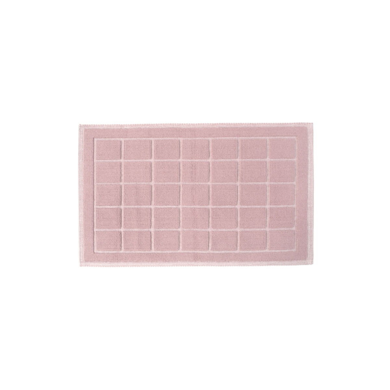 Набір килимків Karaca Home - Kelly Quatro pudra пудровий 50*80+50*40