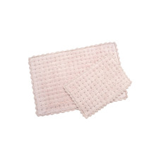 Набір килимків Irya - Garnet pembe рожевий 55*85+35*55