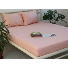Простирадло на резинці + наволочки 160х200х20 Pale Blush