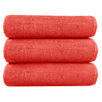 Рушник махровий SoundSleep Delicat з петелькою 500г 70х140 см персиковий пух (94313291)
