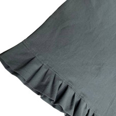 Ранер SoundSleep Stonewash Graphite 40х180 см з рюшами (94331806)