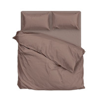 Простирадло SoundSleep Dyet Chocolate ранфорс 150х220 см шоколад (2800004555883)