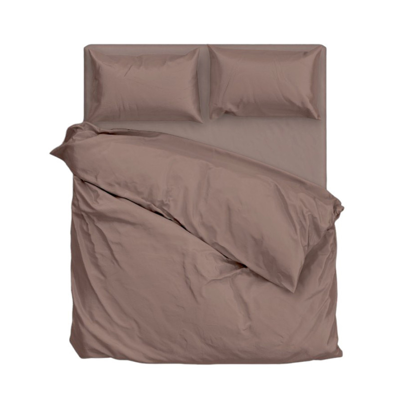 Простирадло SoundSleep Dyet Chocolate ранфорс 150х220 см шоколад (2800004555883)