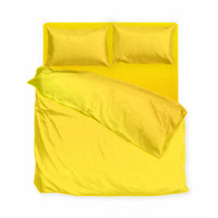 Комплект постільної білизни SoundSleep Silken сатин Полуторний 160х215 см жовтий (2800004482158)