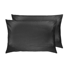 Комплект наволочок SoundSleep Silken сатин 70х70 см чорний (2800004482240)