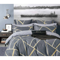 Наволочка SoundSleep Alonas бязь 70х70 см сірий (2800004649988)