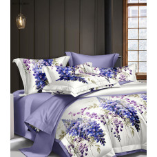 Комплект постільної білизни SoundSleep Lavender бязь Євро 200х220 см лавандовий (2800004737968)