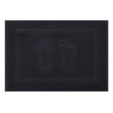 Рушник для ніг махровий SoundSleep Aliso 50х70 см 700 г графіт (2800004952194)