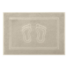 Рушник для ніг махровий SoundSleep Aliso 50х70 см 700 г сіро-бежевий (2800004952170)