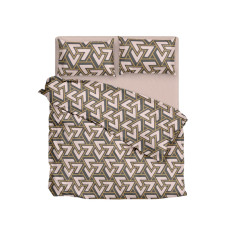 Комплект постільної білизни SoundSleep Sorento бязь Полуторний 140х205 см персиковий (2800004680639)