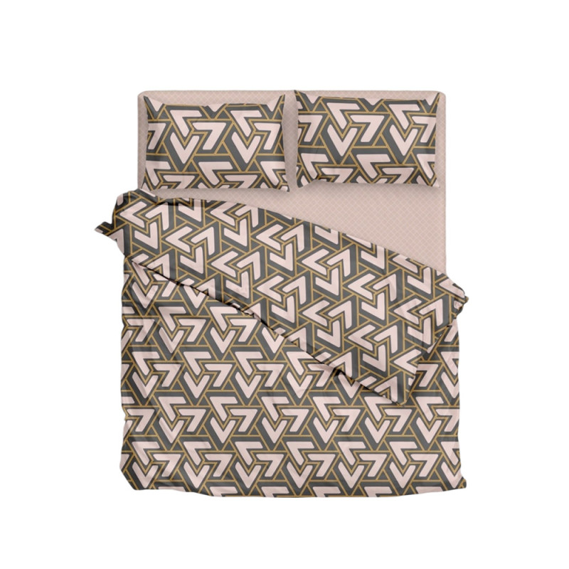 Комплект постільної білизни SoundSleep Sorento бязь Полуторний 140х205 см персиковий (2800004680639)