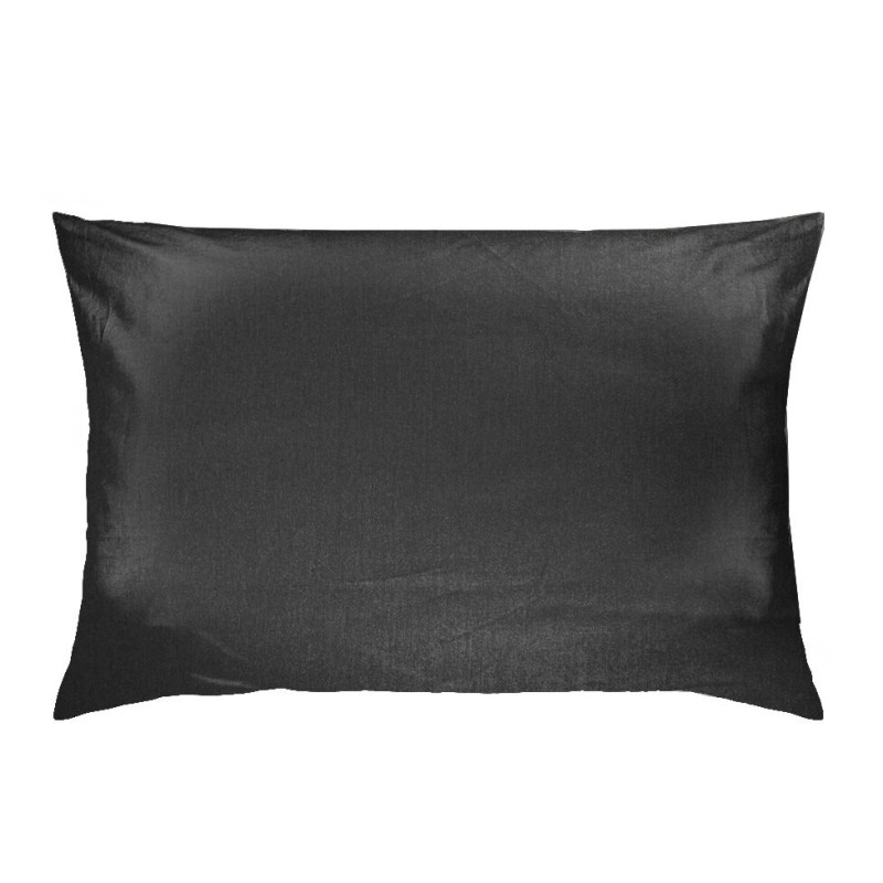 Наволочка SoundSleep Elisa сатин 70х70 см чорний (2800004516495)
