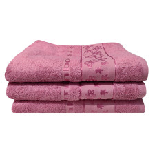 Рушник SoundSleep Bamboo махровий 50х90 см 400г рожевий (2800005069990)