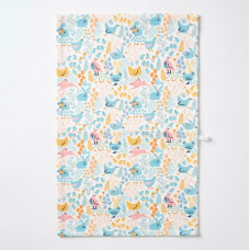 Кухонний рушник Emily Курочки та зайчики великодній вафельний 30х50 см бірюзовий (2800005086140)