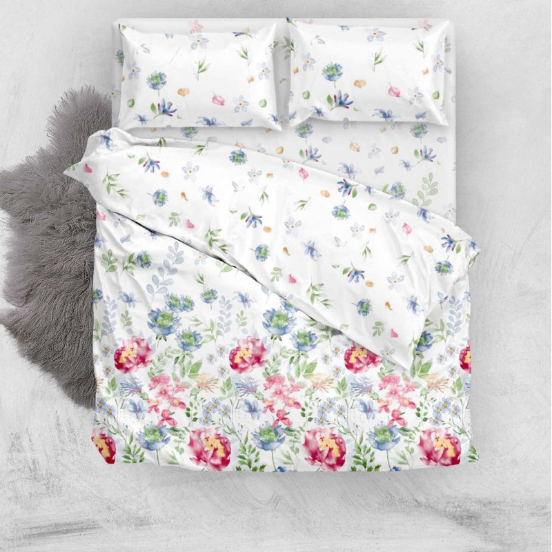 Комплект постільної білизни SoundSleep Flower rain бязь двоспальний 175х215 см (2800005131062)