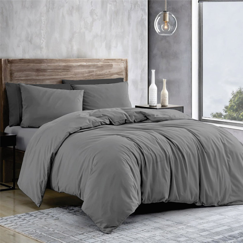 Комплект постільної білизни SoundSleep Plain Grey