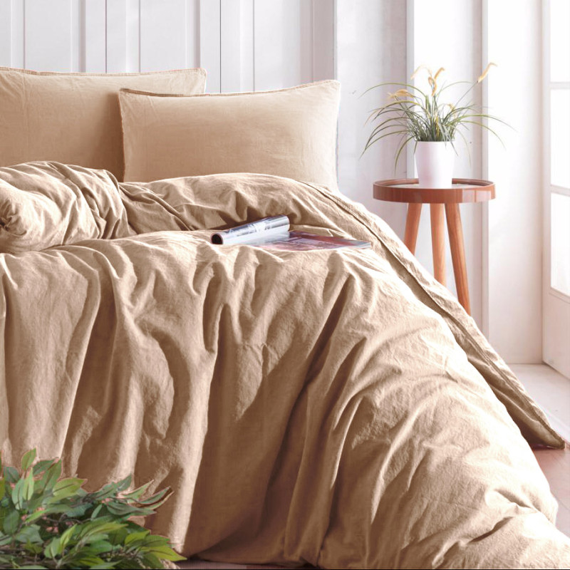 Наволочка SoundSleep Stonewash Adriatic Beige 70х70 см бежева (2800005154801)