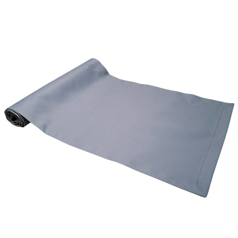 Водостійкий раннер SoundSleep Loisa 30×100 см, бавовна/поліестер, сірий