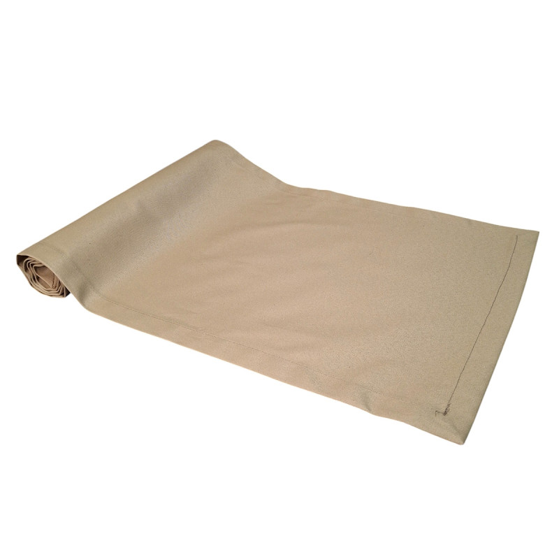 Водостійкий раннер SoundSleep Loisa 30×100 см, бежевий, бавовна та поліестер