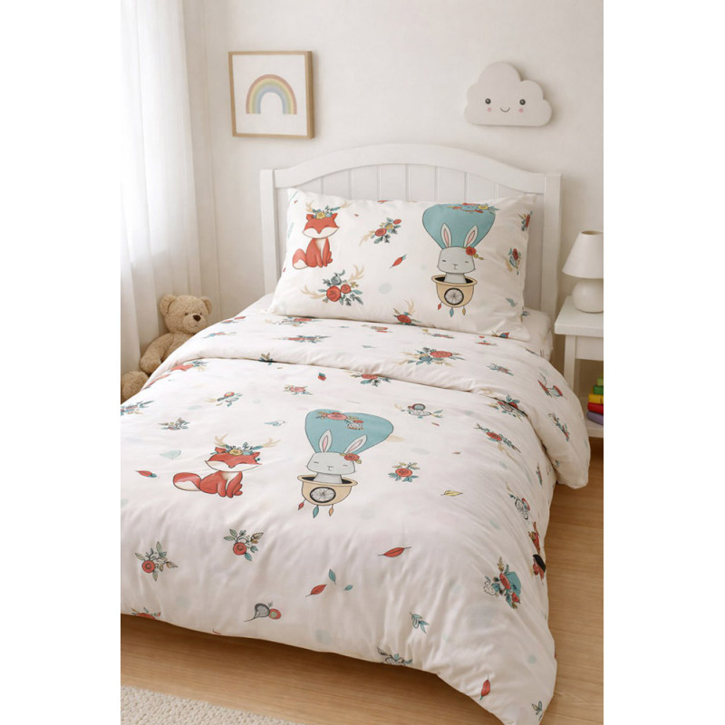 Комплект постільної білизни SoundSleep Foxy, підлітковий, бязь, 145х210 см
