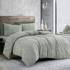 Простирадло SoundSleep Branch Olive, бязь-голд, 200х240 см