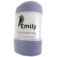Флісовий плед Emily Levity 130х150 см, ліловий