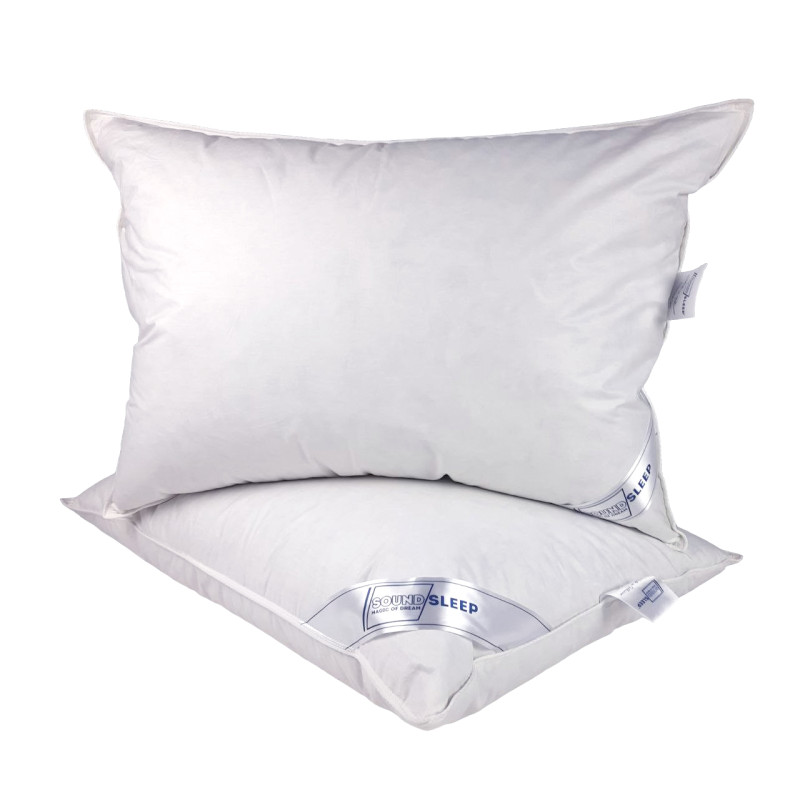 Подушка SoundSleep Air Soft 100% пуху 70х70 см біла (92050549)