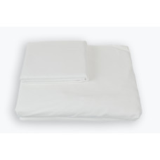 Простирадло на гумці SoundSleep Shine сатин біле 180х200 см