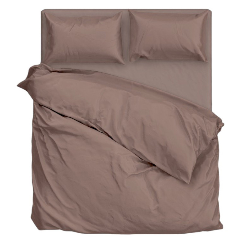 Підковдра SoundSleep Chocolate ранфорс 200х220 см шоколадна (2800004805933)