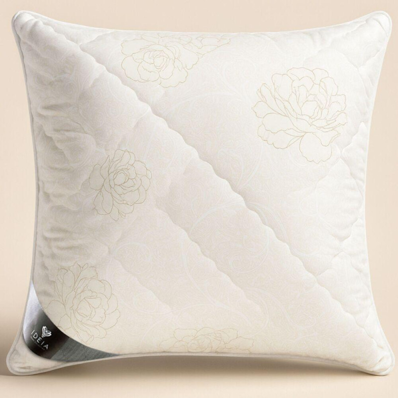 Подушка Air Dream Classic IDEIA 70х70 см два чохли зі змійкою, антиалергенна троянди