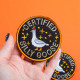 Шеврон нашивка Certified Silly Goose 7,6 см вишитий патч на липучці, для тактичного рюкзака, жилета, шлейки,